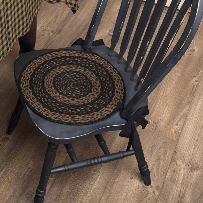 Farmhouse Jute Chair Pad Set of 6