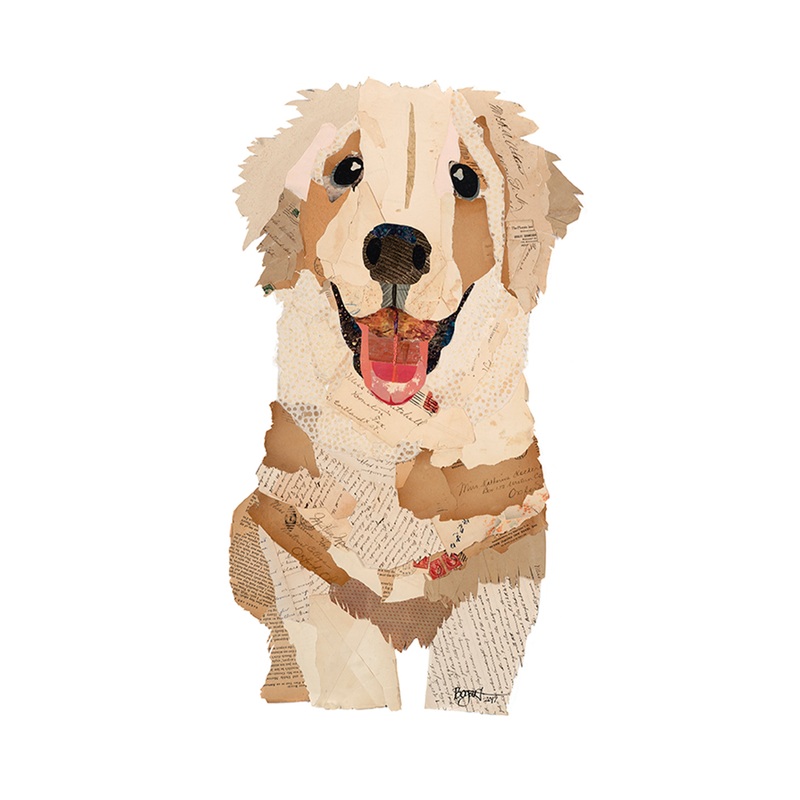 “Golden Retriever Puppy” Archival Print