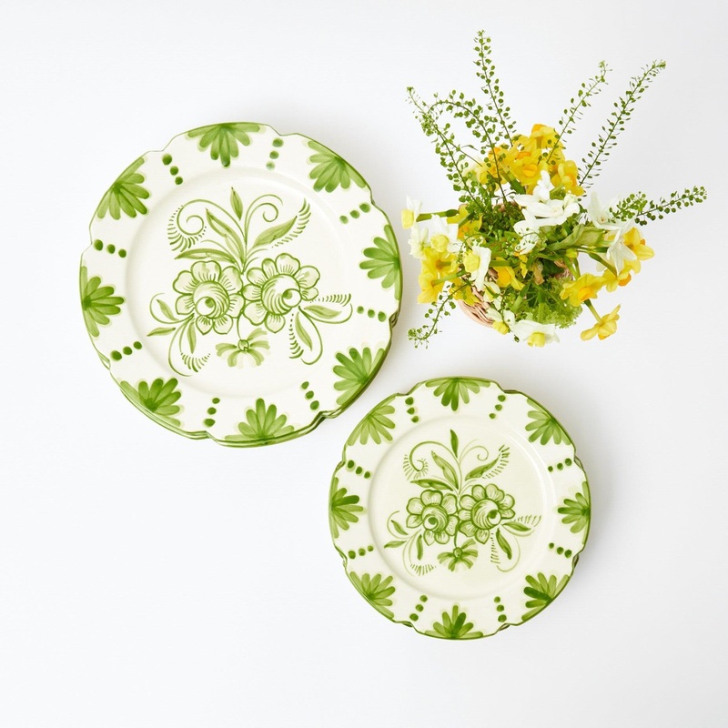 Seville Green Gardnia Starter Plate