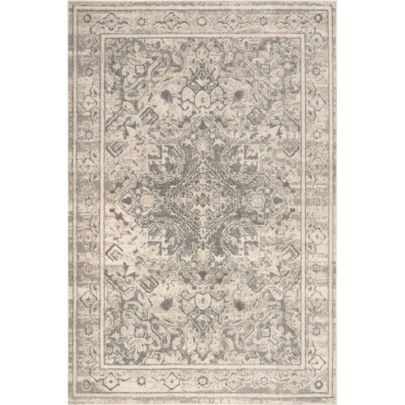 Taisa Medallion Rug | Grey