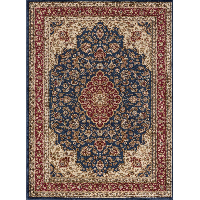 Tayse Border Area Rug SNS47-Kirsten Transitional Cut Pile Indoor Polypropylene