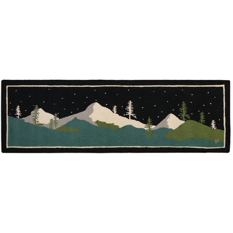 Winter Woods – 2.5′ x 8′ Runner