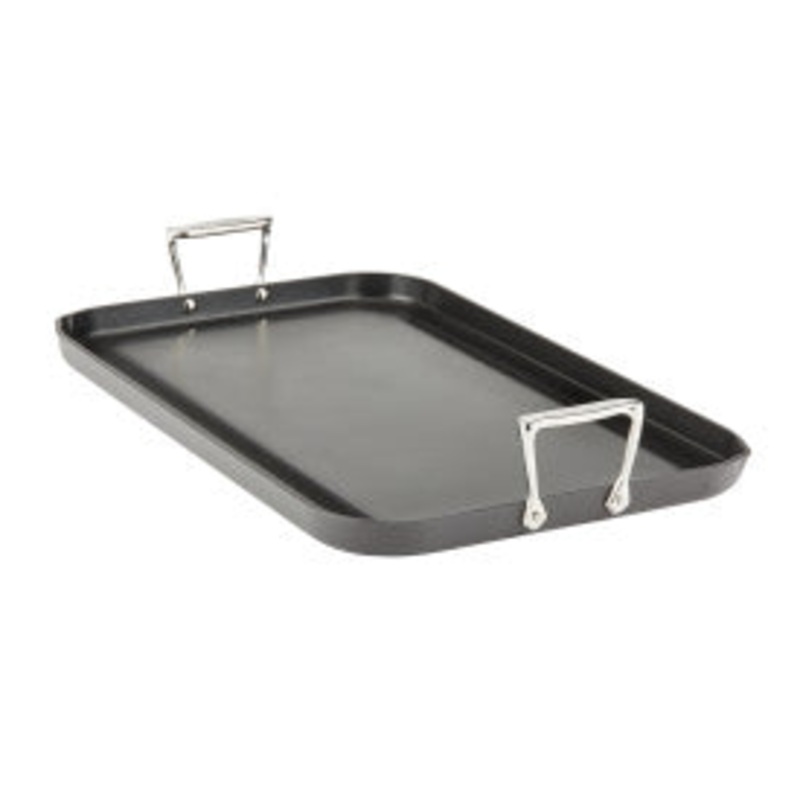 All-Clad Hard Anodized Double Burner Griddle (13″x20″)