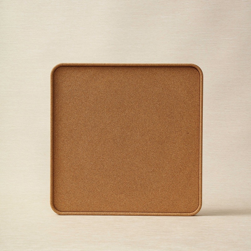 Cork tray  14″ square