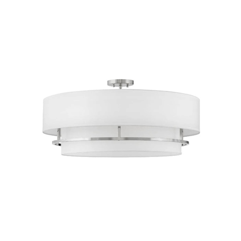 Hinkley 38895 Graham 4-lt 30″ LED Convertible Semi-flush Mount