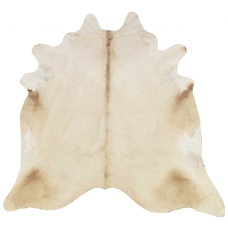 Natural Cowhide Rug  Handmade Luxury Area Accent