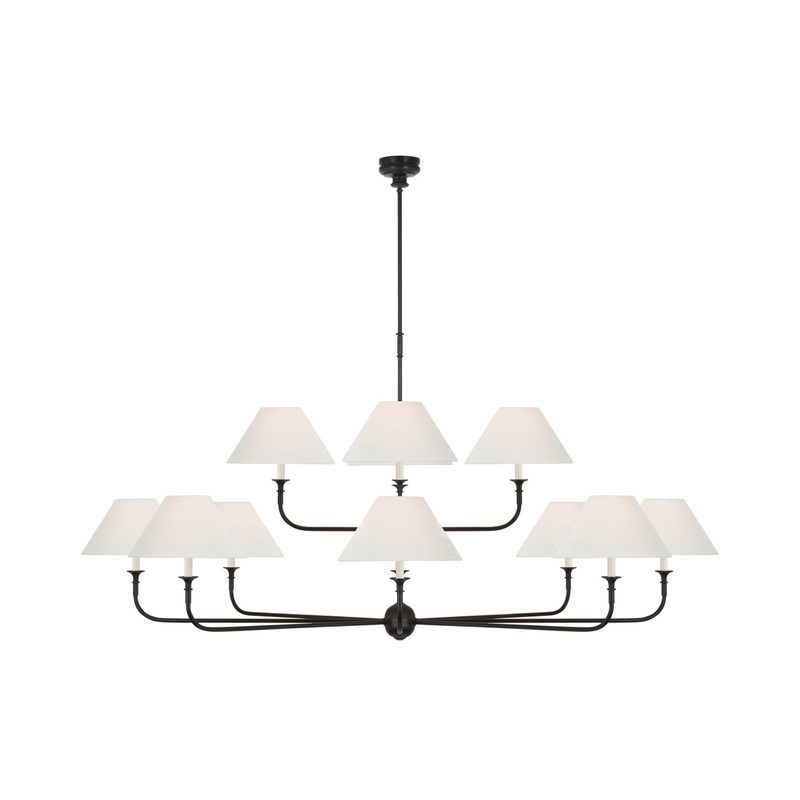 Piaf Oversized Two Tier Chandelier