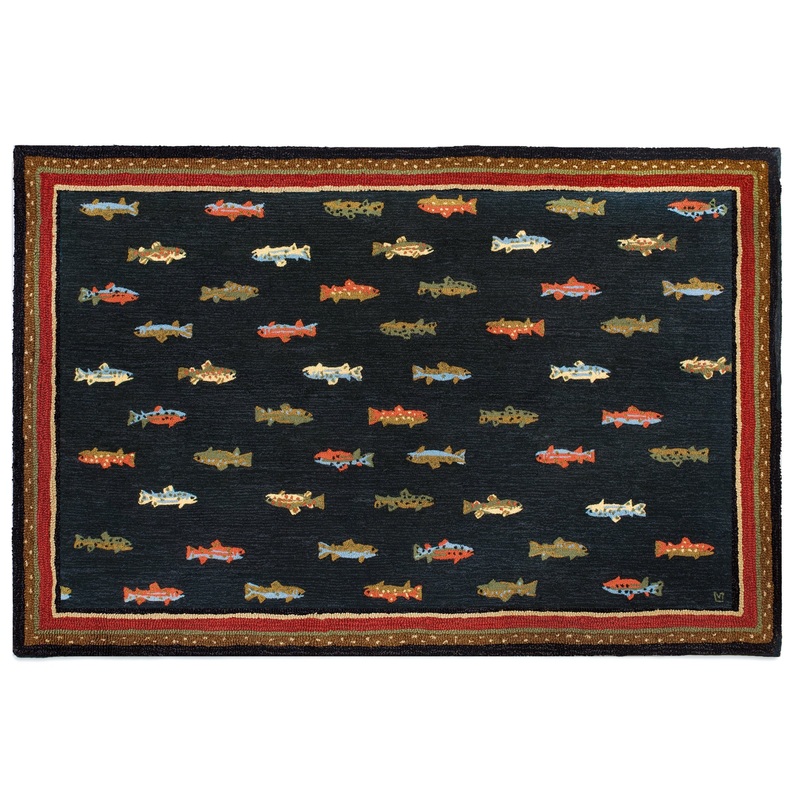 River Fish – 6′ x 9′