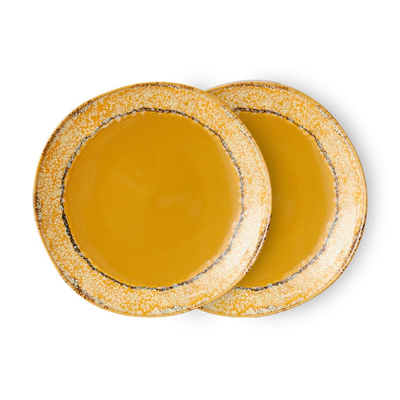 70’s Ceramics Side Plate Paradise (set of 2)