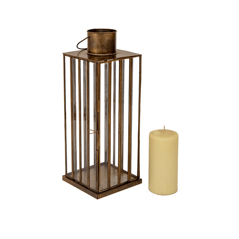 Archisha Lantern Small Brown