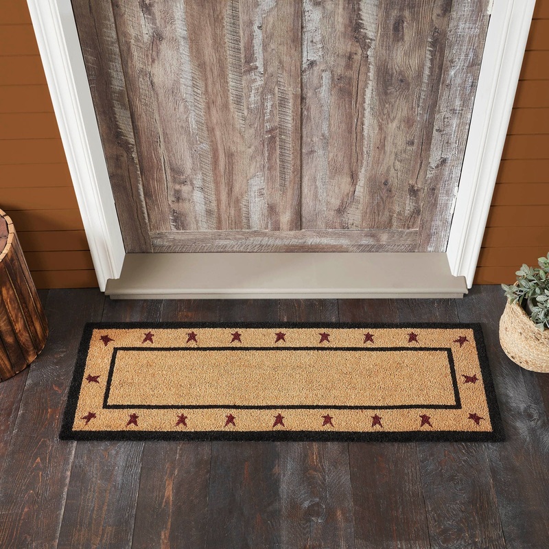 Connell Coir Rug Rect Stars 17×48