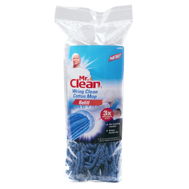 Mr. Clean Wring Clean Cotton Mop Refill