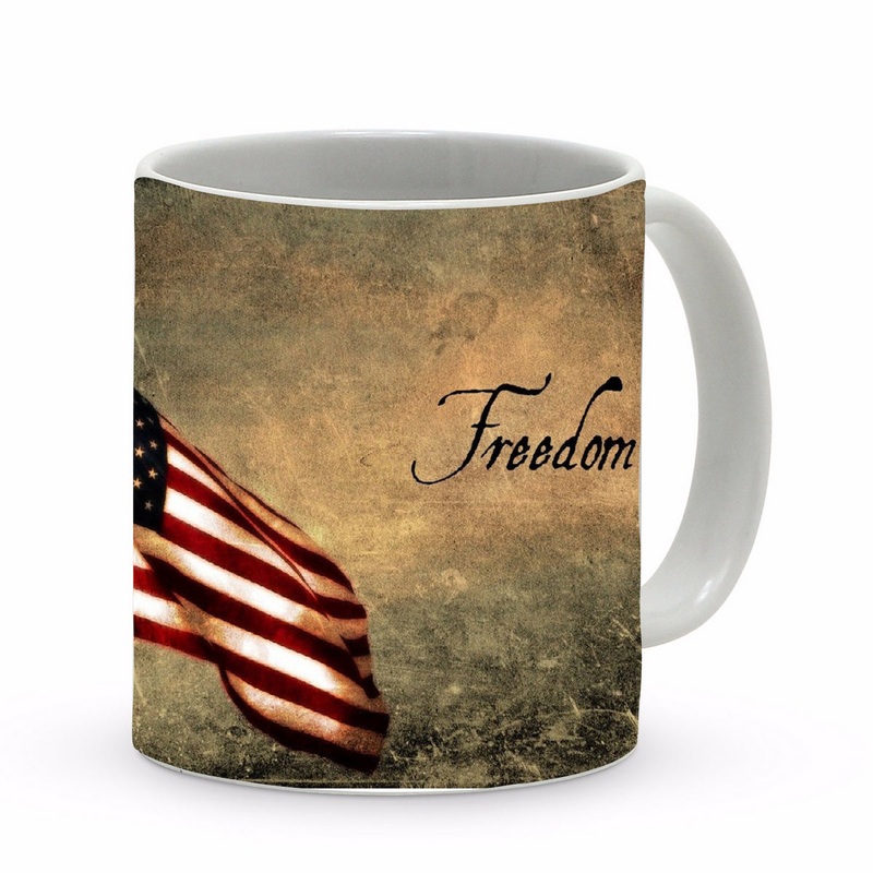 SUBLIMART: Patriotic Mug ‘Freedom’ (Design 37)