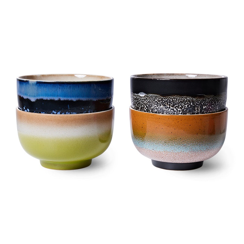 70s Ceramics: Noodle Bowls Groovy