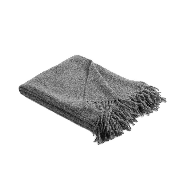 BABY ALPACA BOUCLE THROW