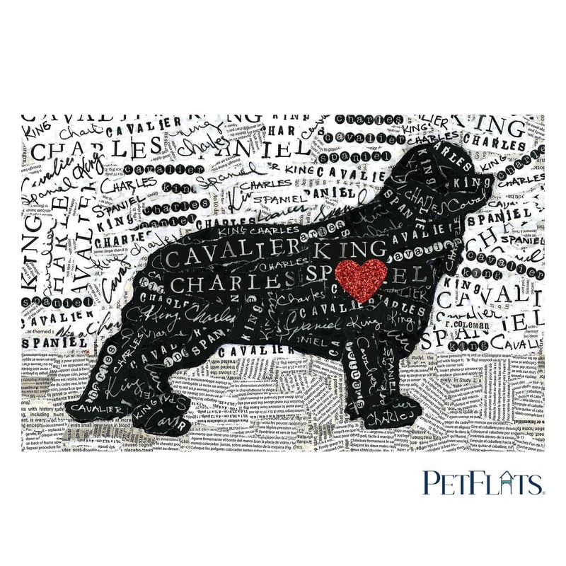 * Cavalier King Charles 18×28 PetFlat – *Final Sale* PERFECT