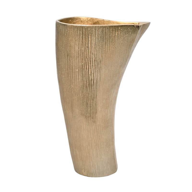 Corinth Metal Vase