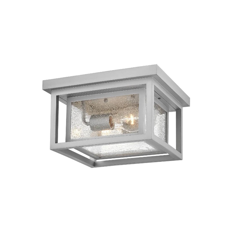 Hinkley 1003 Republic 2-lt 11″ LED Outdoor Flush Mount