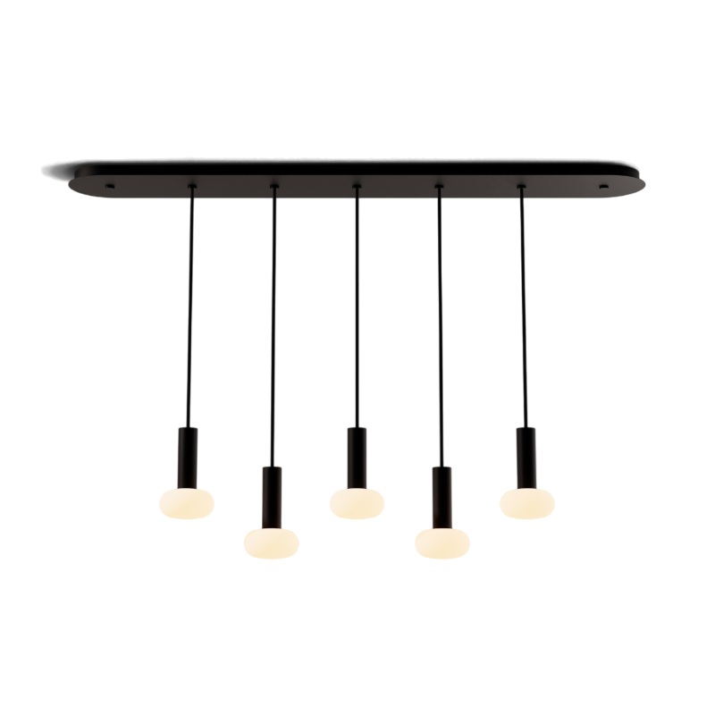 Koncept CMP-L5-S-06 Combi LED Pendant, Frosted Glass Ball