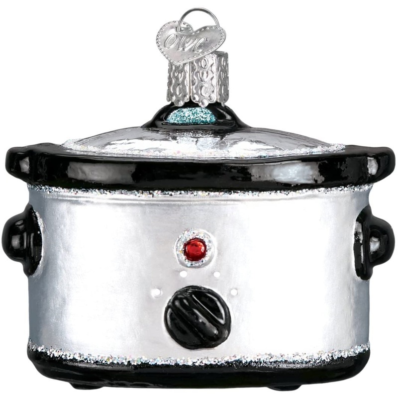 Old World Christmas Slow Cooker Chef’s Collection Glass Blown Ornaments