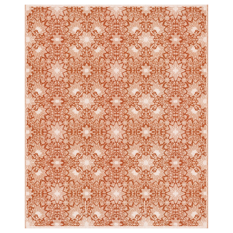 Sandstjrna Organic Cotton Soft Throw & Cushion Cover