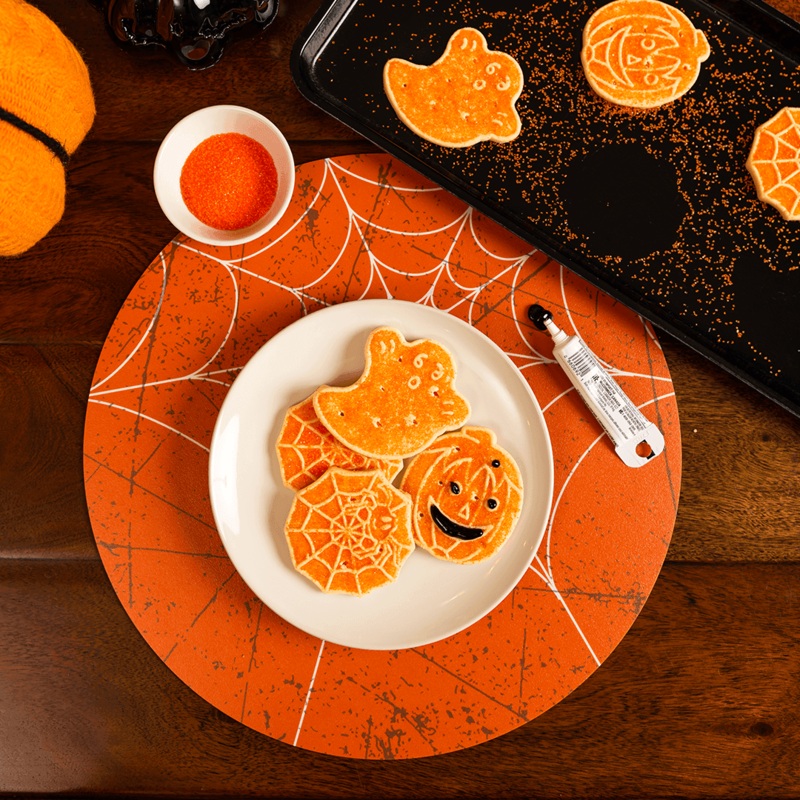 Spooktacular Placemat | Orange