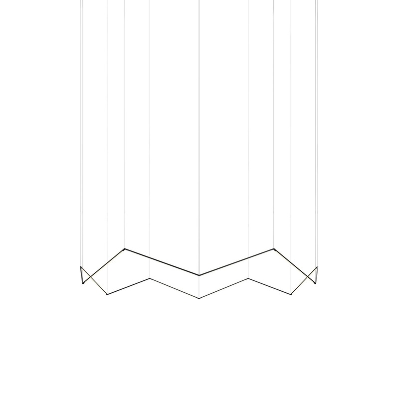 Z-Bar Crown LED Pendant Light