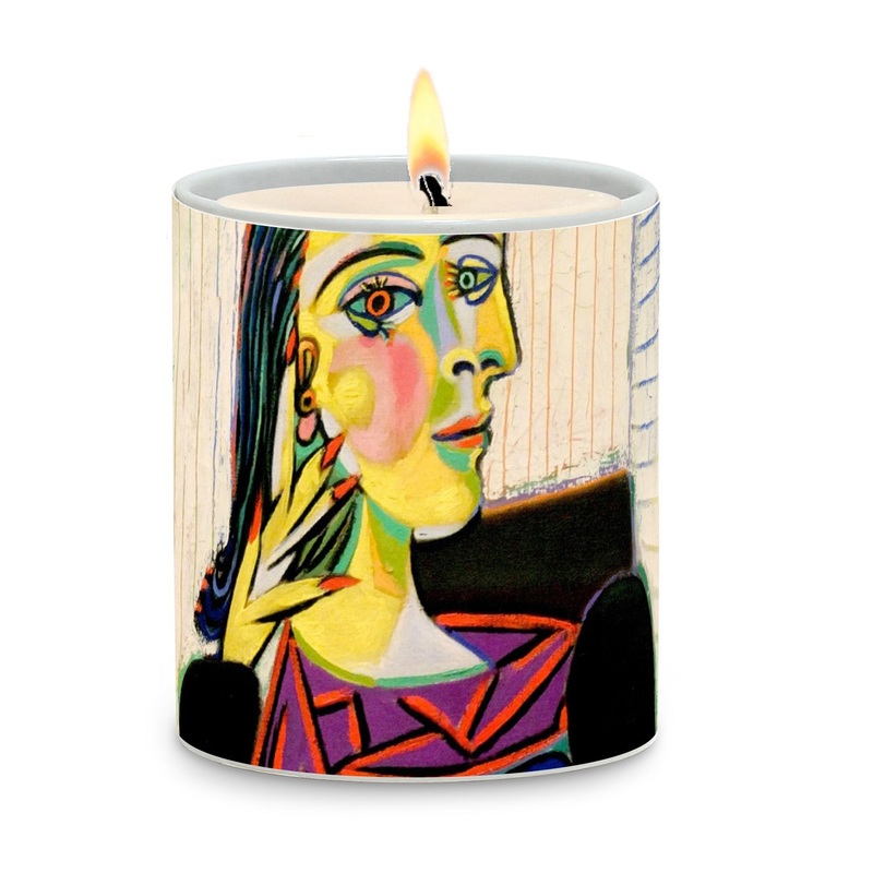 SUBLIMART: Modernism – Porcelain Soy Wax Candle (Design #PIC01)