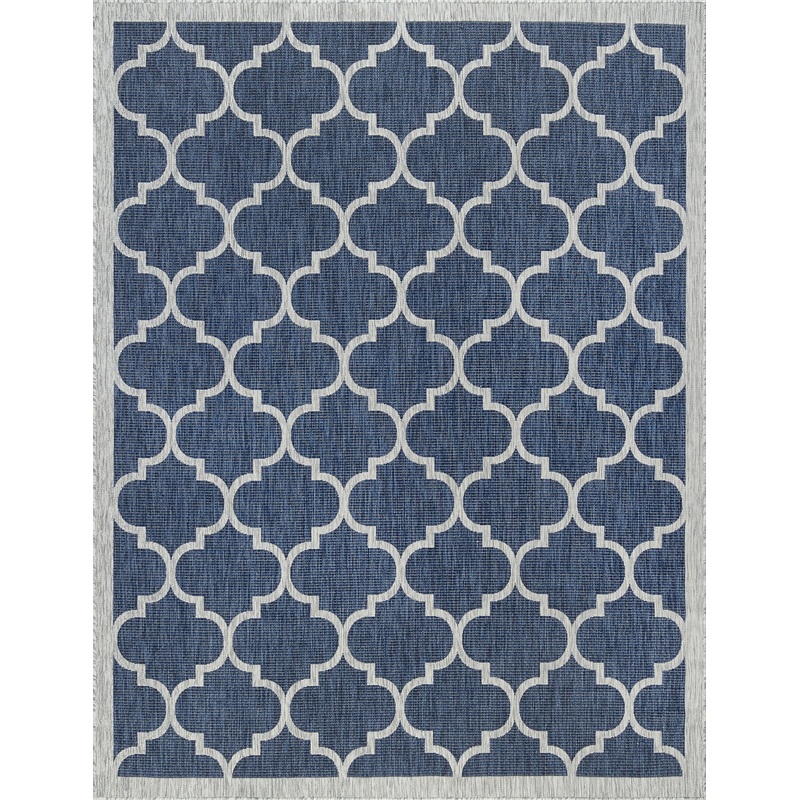 Veranda-VND24 Flat Weave Synthetic Blend Indoor/Outdoor Area Rug by Tayse Rugs