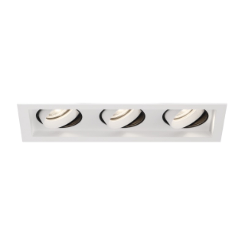 Eurofase BTGO-3-T Baby Tango 3 Light 15W LED Flat Gimbal Trim, Clear Lens