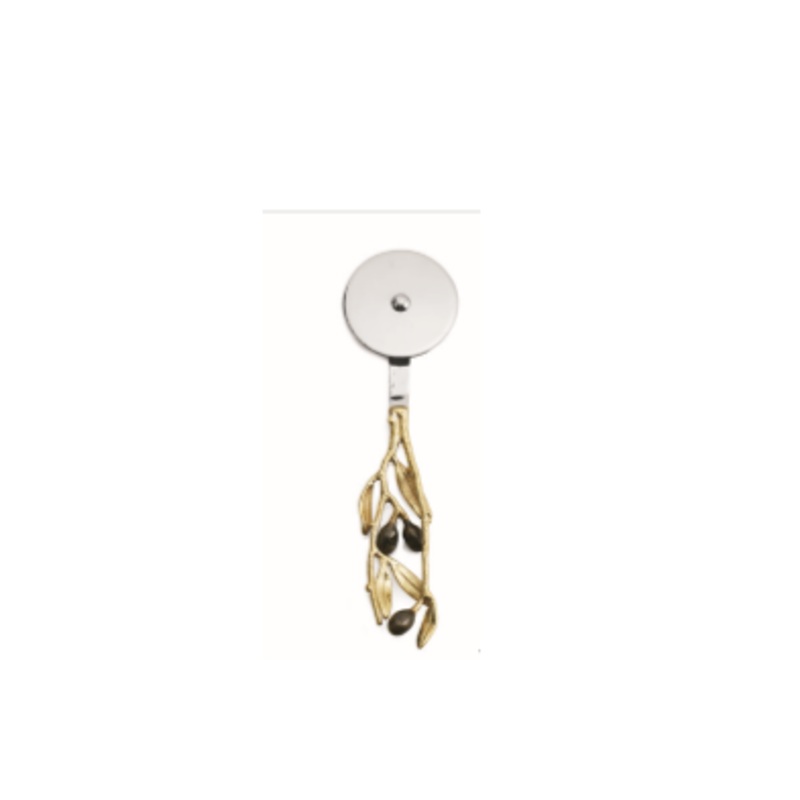 Michael Aram Olive Branch Pizza Cutter