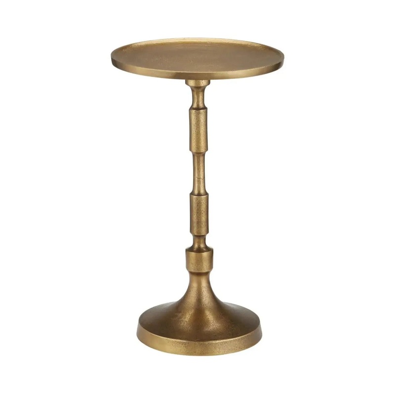 Pascal Brass Accent Table