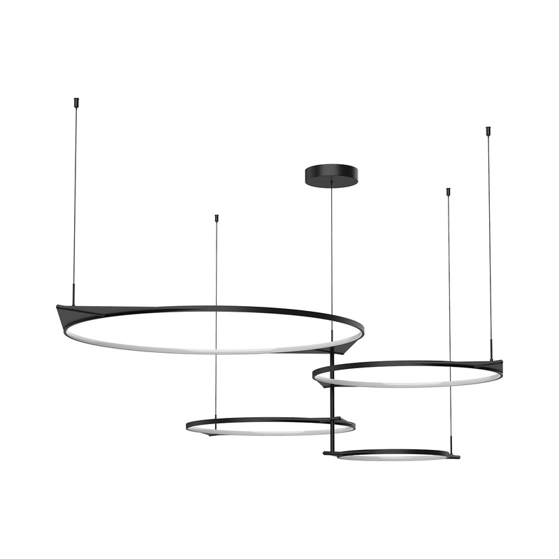 Serif LED Multi Light Pendant Light