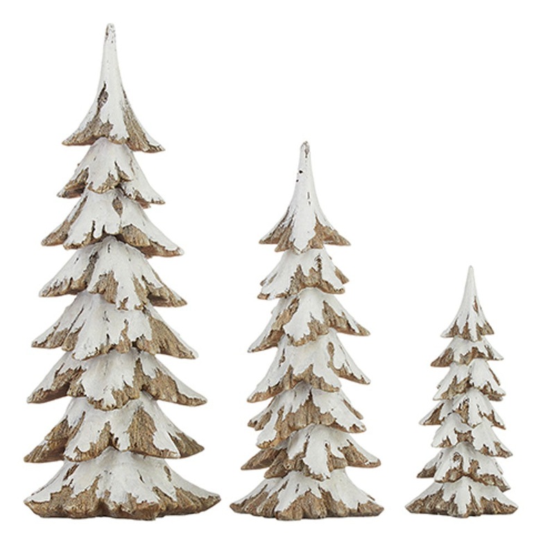 Snowy Tree in 3 Different Sizes