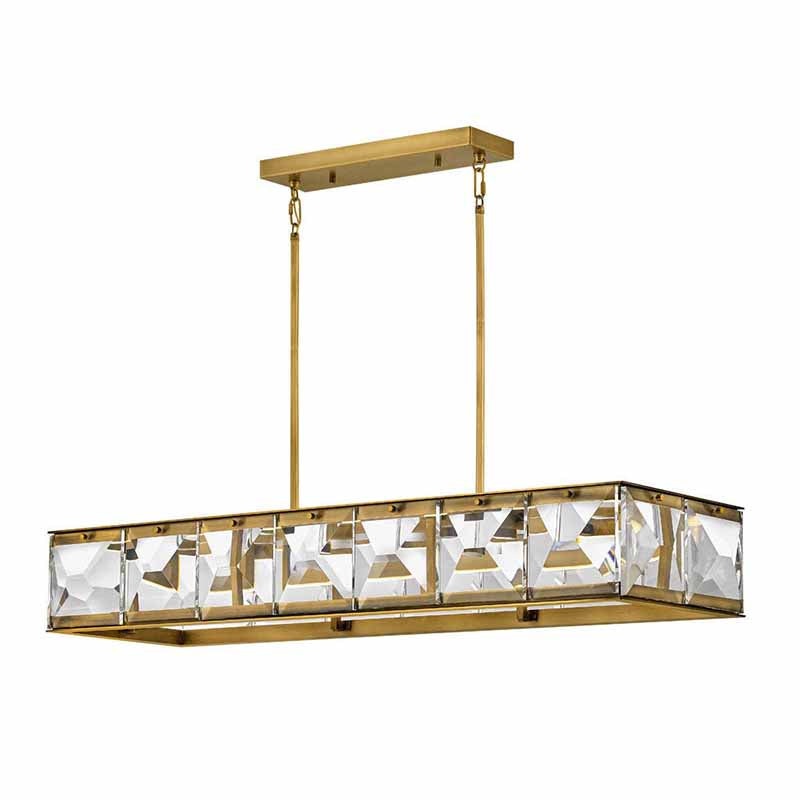 Fredrick Ramond FR30106 Jolie 45″ LED Linear Chandelier