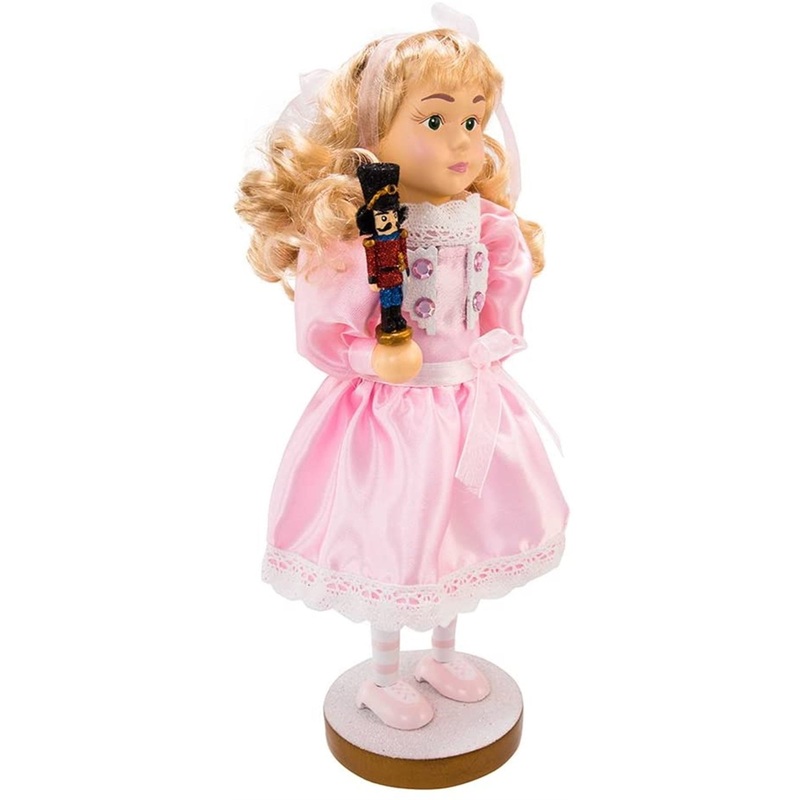 Kurt Adler Hollywood Nutcracker Collection, Nutcrackers, Clara Nutcracker, 12″
