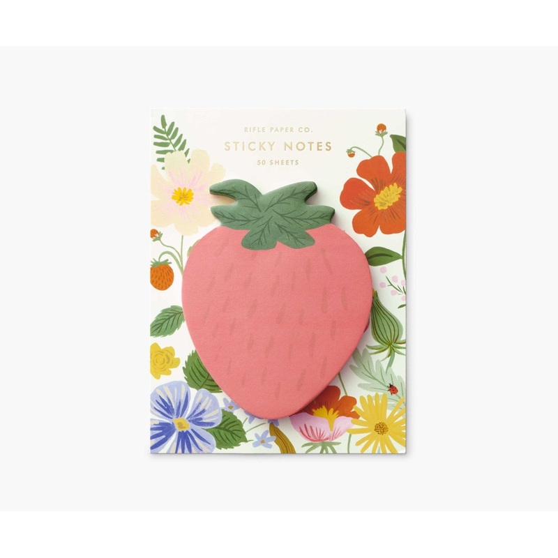 Strawberry Sticky Notes