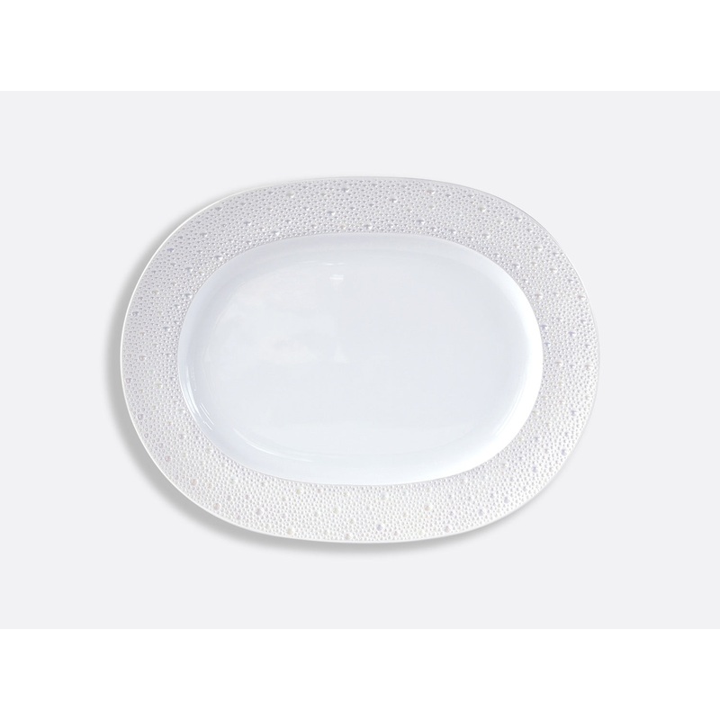 Bernardaud Ecume Perle Platter