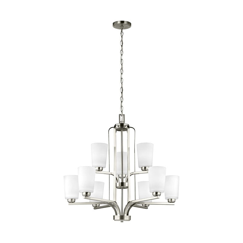 Generation 3128909 Franport 9-lt 30″ Chandelier