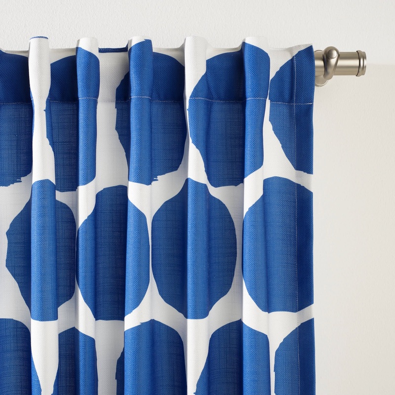 On The Spot Curtain Panel | Cobalt