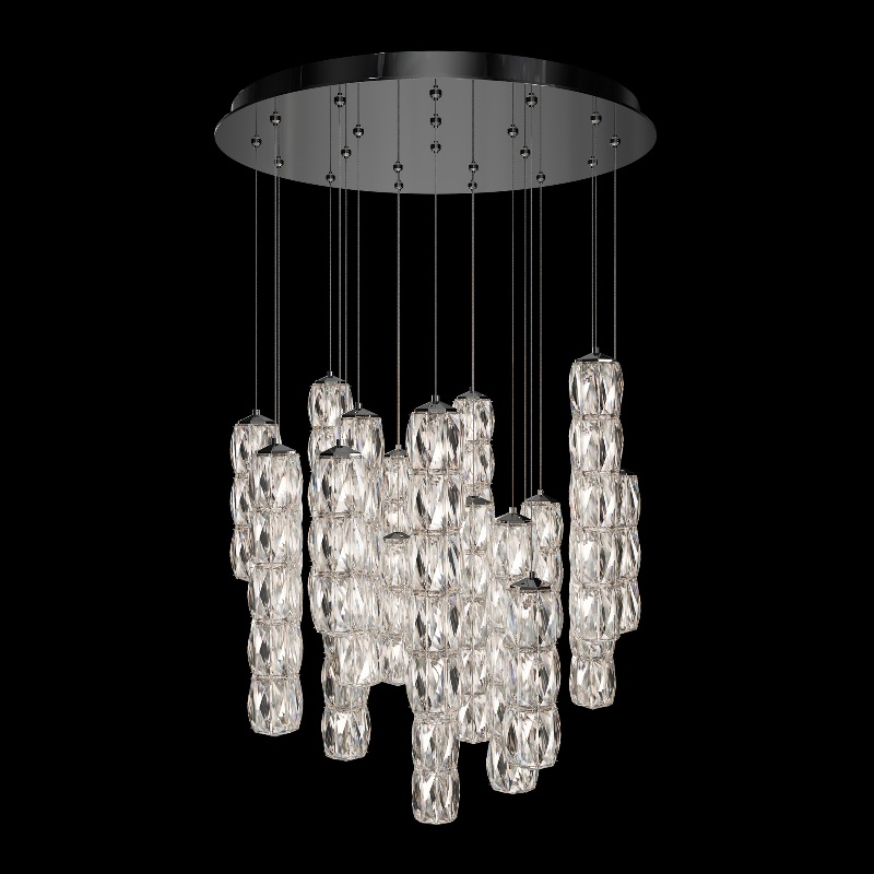 Schonbek S26521 Verve LED 21-lt 26″ LED Pendant, CCT Selectable