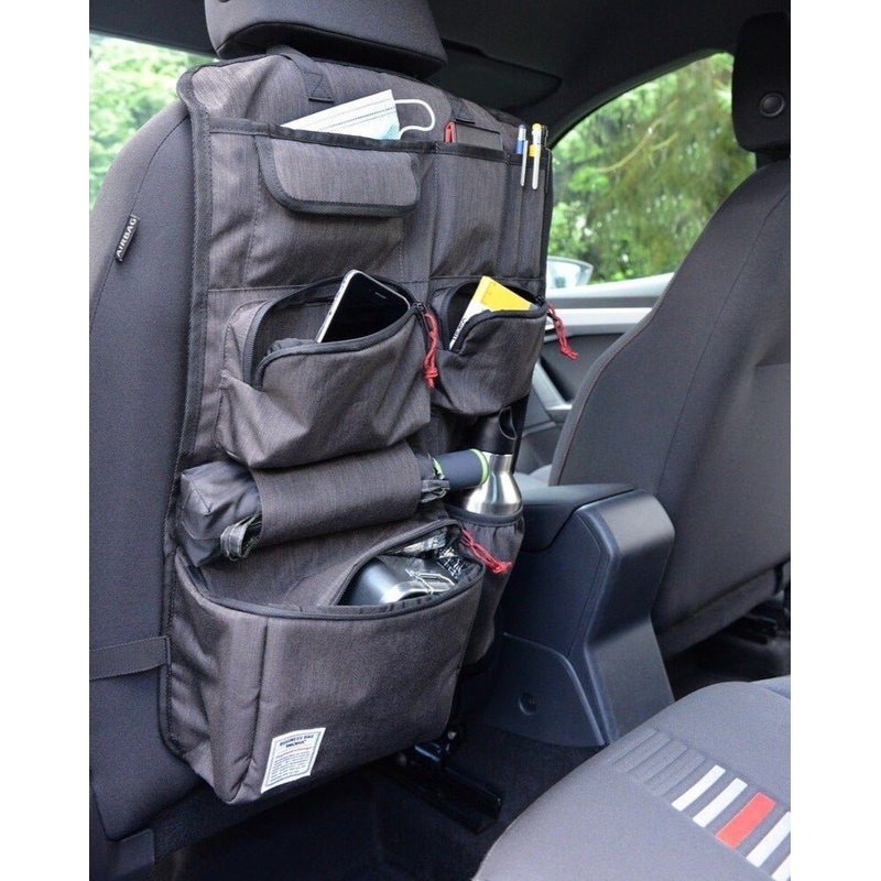 Troika Business Car Seat Organizer with Cooler Pocket