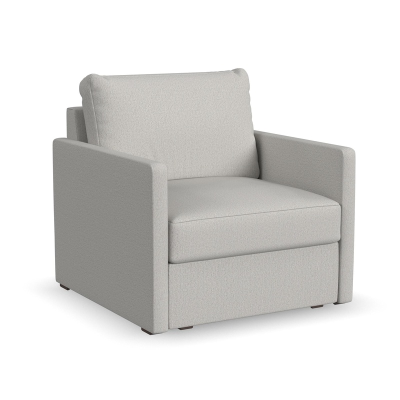 Traditional Chair with Narrow Arm By Flex
