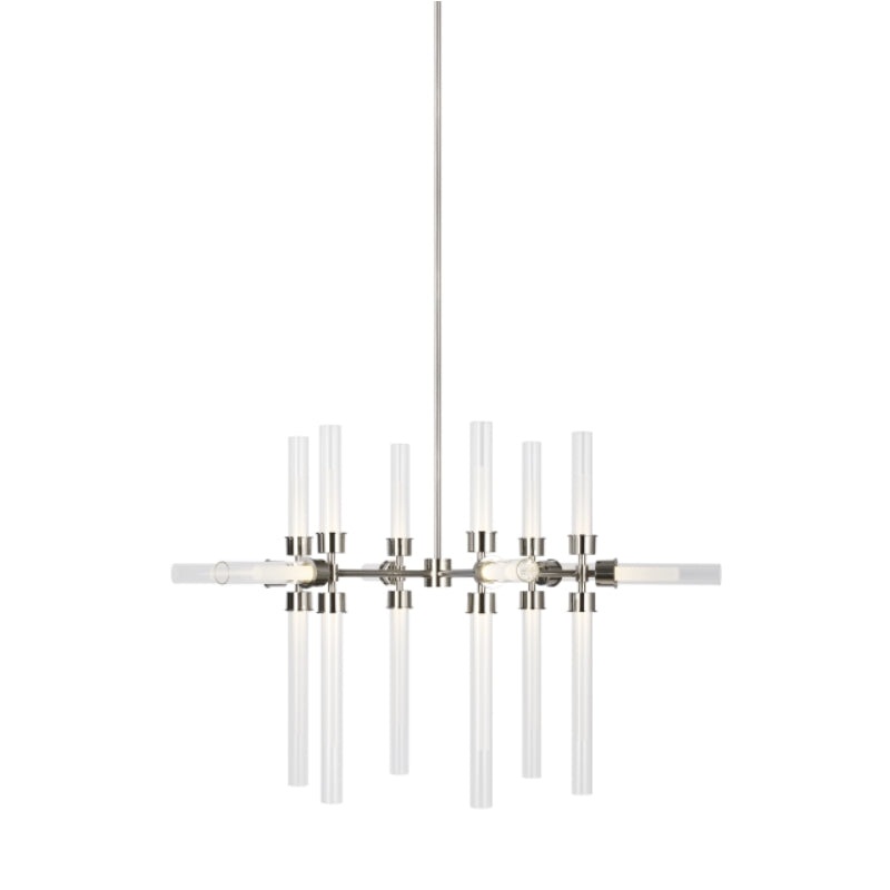 Visual Comfort 700LNG18 Linger 18-lt 43″ LED Chandelier