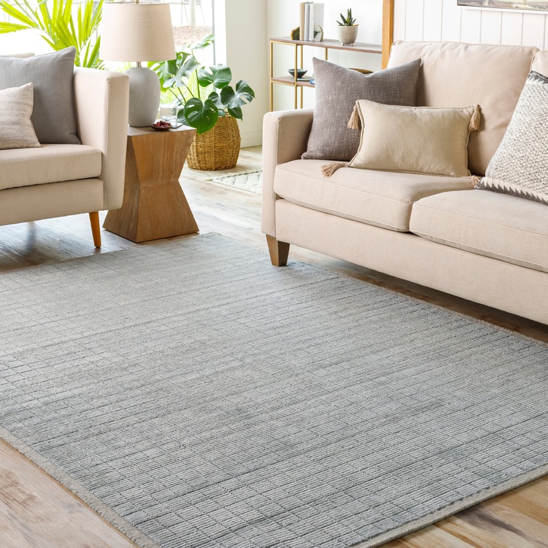 Carre 29174 Hand Loomed Synthetic Blend Indoor Area Rug by Surya Rugs