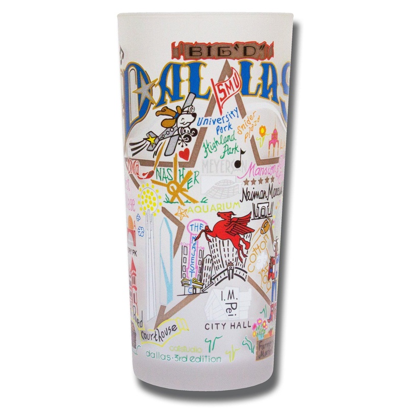 Dallas Drinking Glass