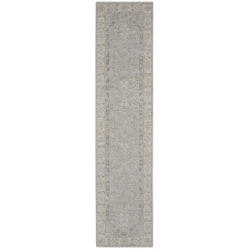 Nourison Infinite 2’3″ x 10’2″ Grey Vintage Indoor Rug