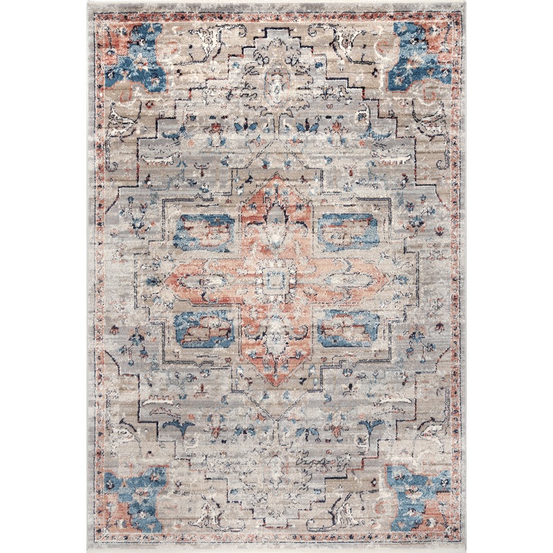 Croix Medallion Rug | Beige