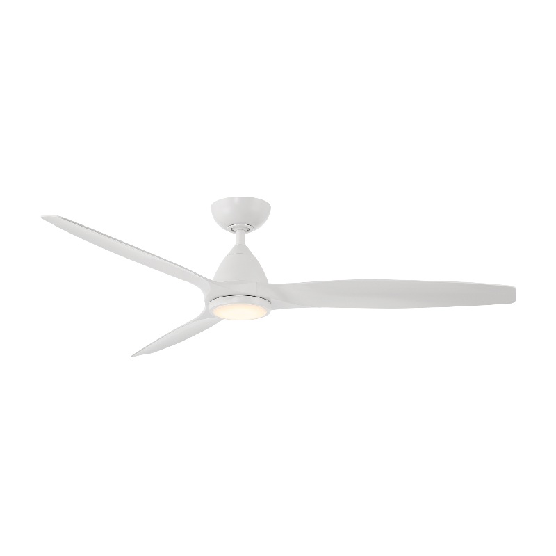 Modern Forms FR-W2202-62L Skylark 62″ Outdoor Ceiling Fan with LED Light Kit, CCT
