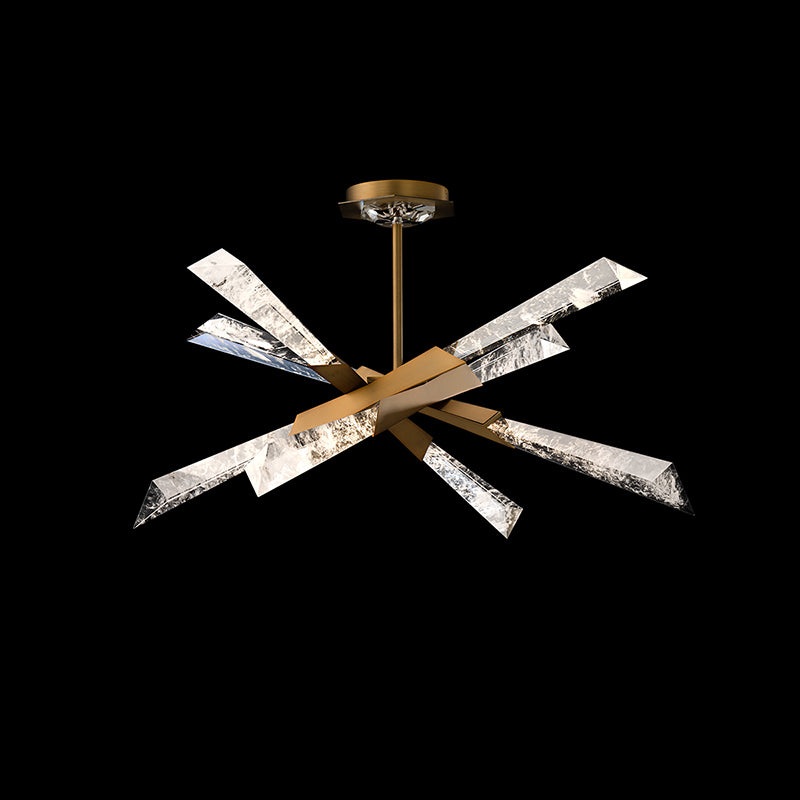 Schonbek Beyond BFM31428 Solitude 29″ LED Semi-Flush Mount